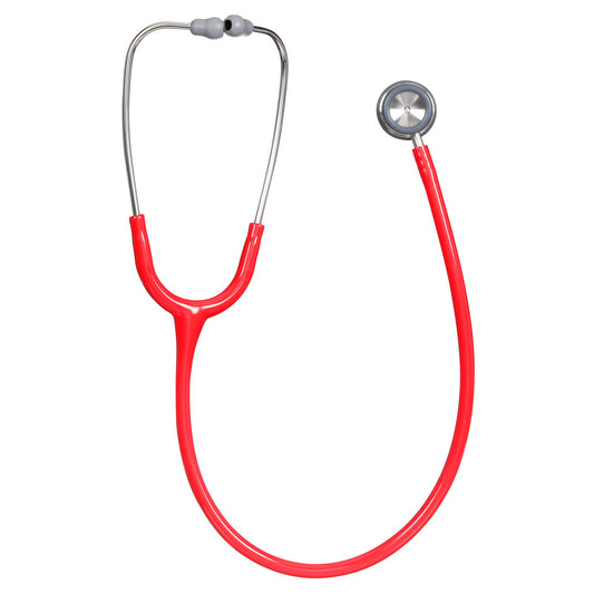 Littmann Classic II Pediatric Stethoscope, 2113R, Red Tube, Stainless Steel Finish
