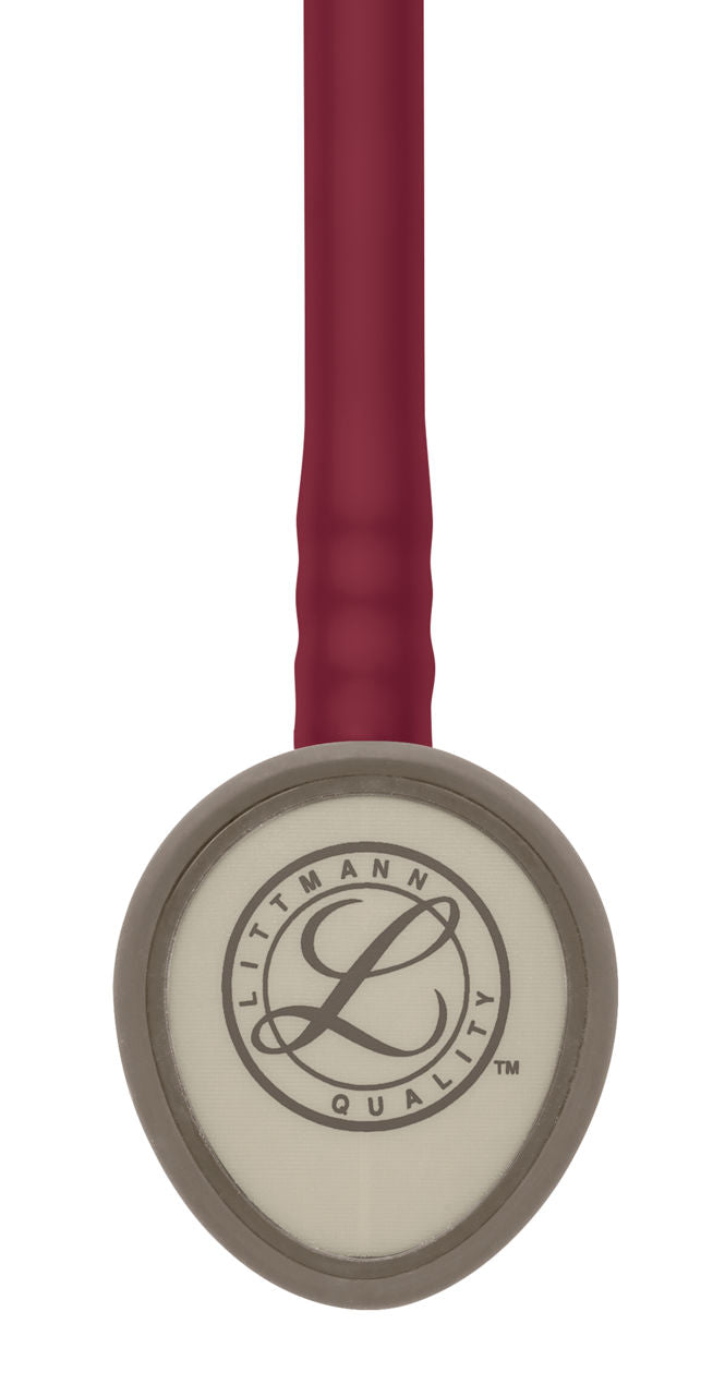 Estetoscopio Littmann Lightweight II S.E., 2451, Tubo borgoña, Acabado tubo estandar, Campana compuesto metal/resina