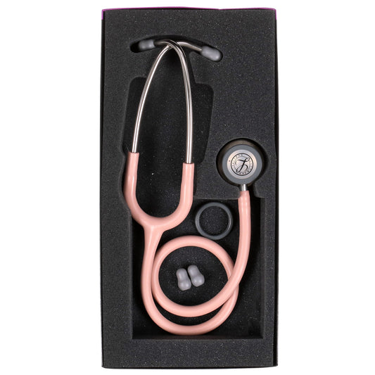 Littmann Classic III Stethoscope, 5910C, Champagne Pink Tube, Satin Finish