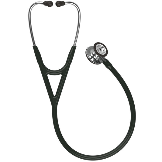 Littmann Cardiology IV Stethoscope, 6177, Black Tube, Mirror Finish
