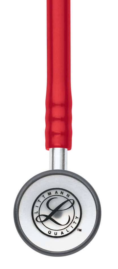 Littmann Classic II Pediatric Stethoscope, 2114R, Red Tube, Stainless Steel Finish
