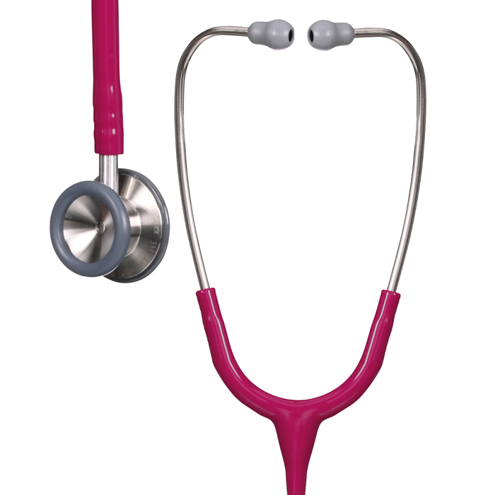Estetoscopio Littmann Classic II Pediátrico, 2122, Tubo frambuesa, Acabado tubo estandar, Campana acero inoxidable