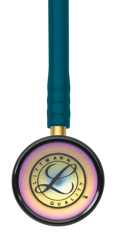 Littmann Classic II Pediatric Stethoscope, 2153, Caribbean Blue Tube, Stainless Steel Finish