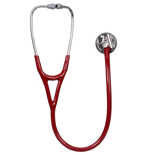 Estetoscopio Littmann Master Cardiology, 2163, Tubo borgoña, Acabado tubo estandar, Campana acero inoxidable