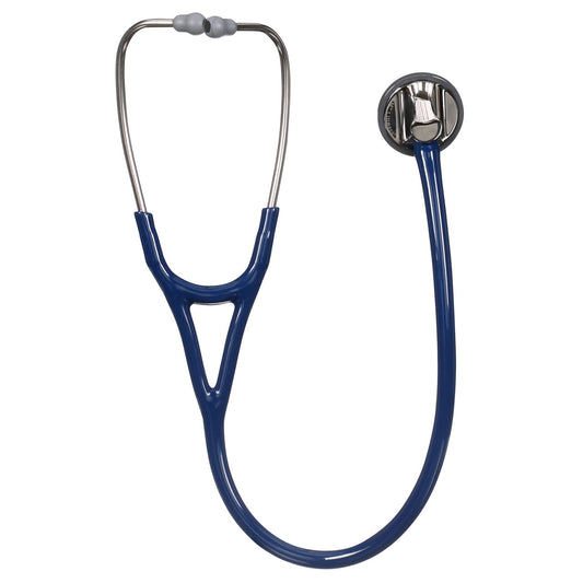 Estetoscopio Littmann Master Cardiology, 2164, Tubo azul marino, Acabado tubo estandar, Campana acero inoxidable