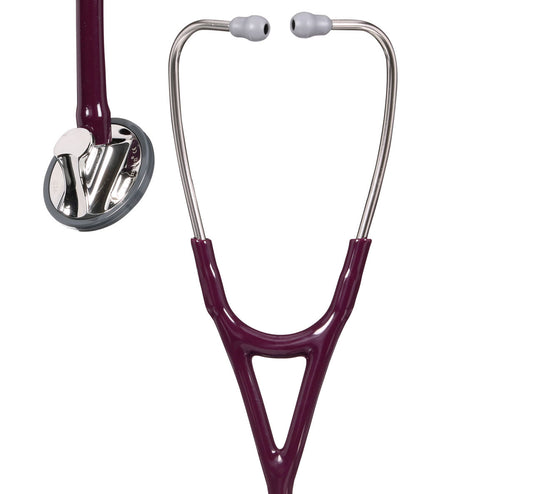 Estetoscopio Littmann Master Cardiology, 2167, Tubo ciruela, Acabado tubo estandar, Campana acero inoxidable
