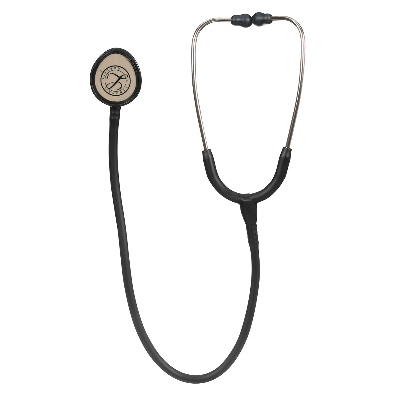 Littmann Lightweight II S.E. Stethoscope, 2450, Black Tube, Standard Finish