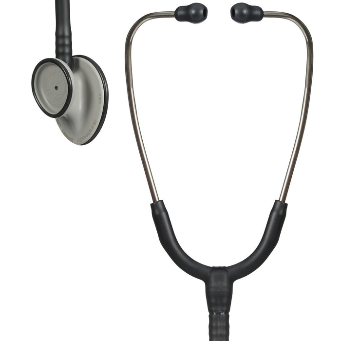 Estetoscopio Littmann Lightweight II S.E., 2450, Tubo negro, Acabado tubo estandar, Campana compuesto metal/resina