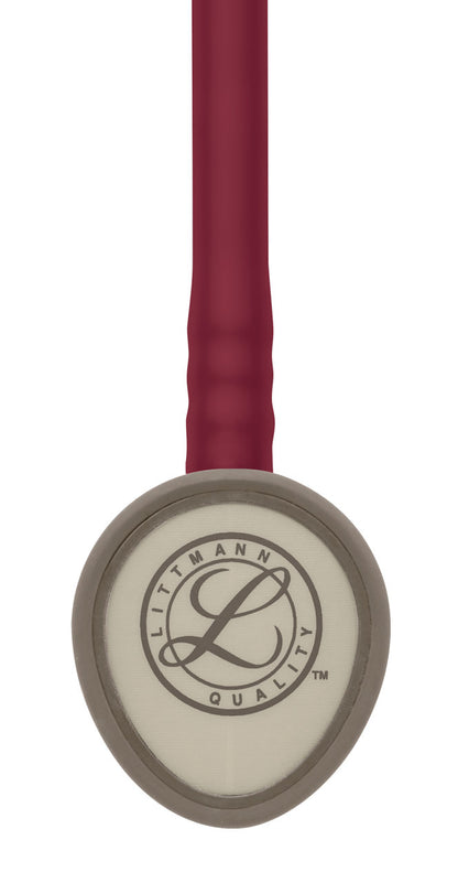 Estetoscopio Littmann Lightweight II S.E., 2451, Tubo borgoña, Acabado tubo estandar, Campana compuesto metal/resina