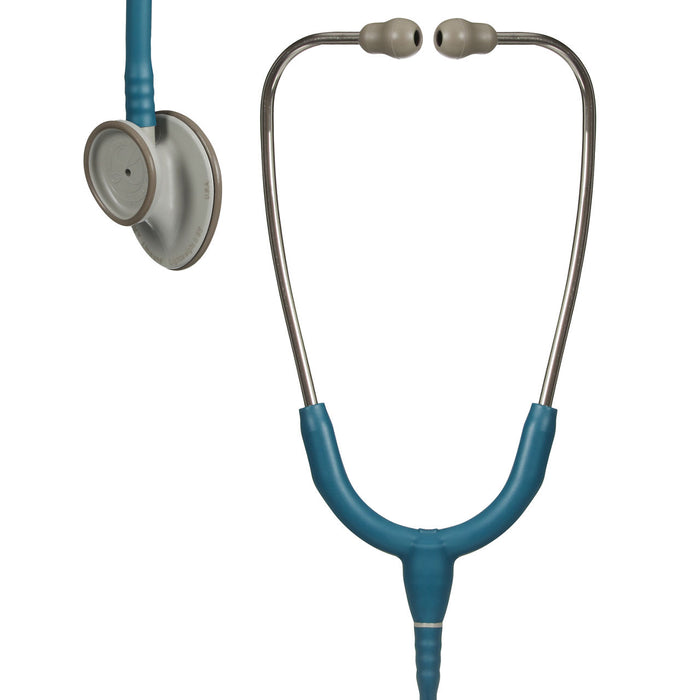 Estetoscopio Littmann Lightweight II S.E., 2452, Tubo azul caribe, Acabado tubo estandar, Campana compuesto metal/resina