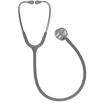 Estetoscopio Littmann Classic III, 5621, Tubo gris, Acabado tubo estandar, Campana acero inoxidable