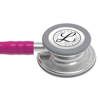 Estetoscopio Littmann Classic III, 5648, Tubo frambuesa, Acabado tubo estandar, Campana acero inoxidable