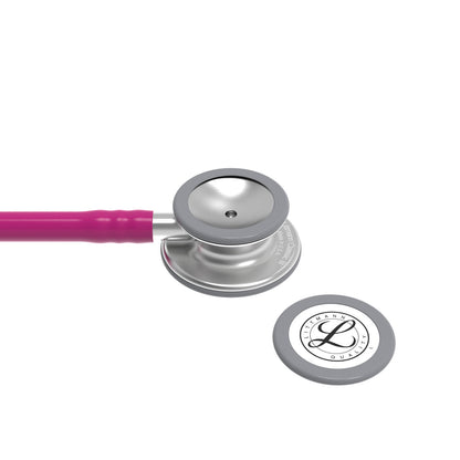 Estetoscopio Littmann Classic III, 5648, Tubo frambuesa, Acabado tubo estandar, Campana acero inoxidable