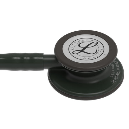 Estetoscopio Littmann Classic III, 5803, Tubo negro, Acabado tubo estandar, Campana mate