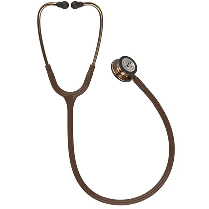 Estetoscopio Littmann Classic III, 5809, Tubo chocolate, Acabado tubo estandar, Campana cobre