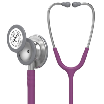 Estetoscopio Littmann Classic III, 5831, Tubo ciruela, Acabado tubo estandar, Campana acero inoxidable