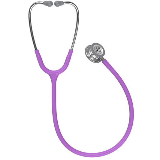 Estetoscopio Littmann Classic III, 5832, Tubo lavanda, Acabado tubo estandar, Campana acero inoxidable