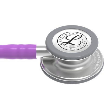 Estetoscopio Littmann Classic III, 5832, Tubo lavanda, Acabado tubo estandar, Campana acero inoxidable