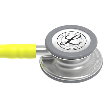 Estetoscopio Littmann Classic III, 5839, Tubo verde limón, Acabado tubo estandar, Campana acero inoxidable