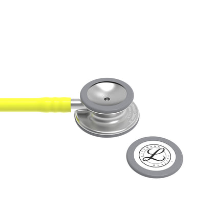 Estetoscopio Littmann Classic III, 5839, Tubo verde limón, Acabado tubo estandar, Campana acero inoxidable