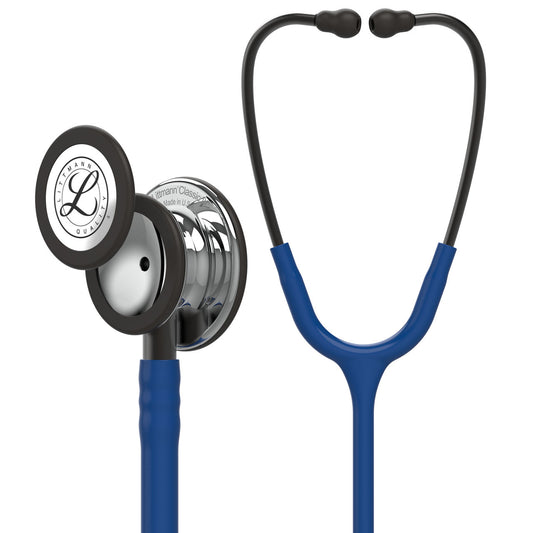 Littmann Classic III Stethoscope, 5863, Navy Blue Tube, Mirror Finish