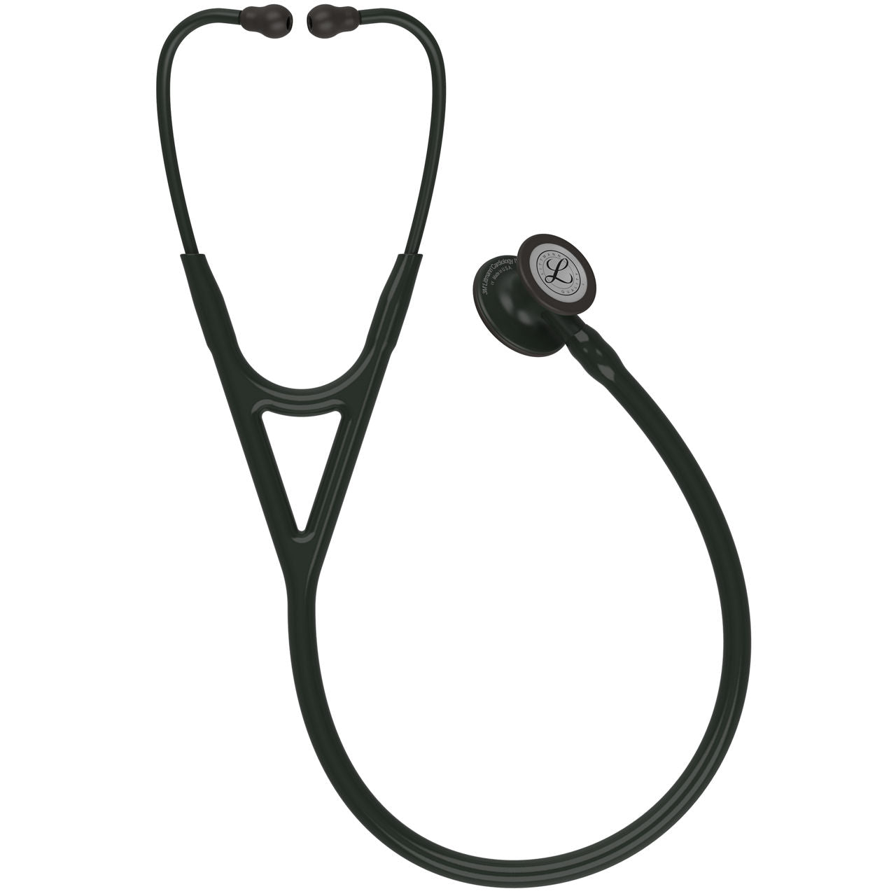 Littmann Cardiology IV Stethoscope, 6163, Black Tube, Black Finish