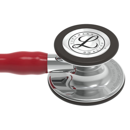 Estetoscopio Littmann Cardiology IV, 6170, Tubo borgoña, Acabado tubo estandar, Campana espejo