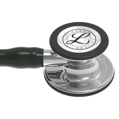 Estetoscopio Littmann Cardiology IV, 6177, Tubo negro, Acabado tubo estandar, Campana espejo