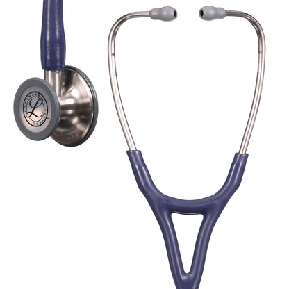Estetoscopio Littmann Cardiology IV, 6187C, Tubo azul medianoche, Acabado tubo satinado, Campana acero inoxidable