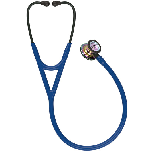 Littmann Cardiology IV Stethoscope, 6242, Navy Blue Tube, High-Polish Finish