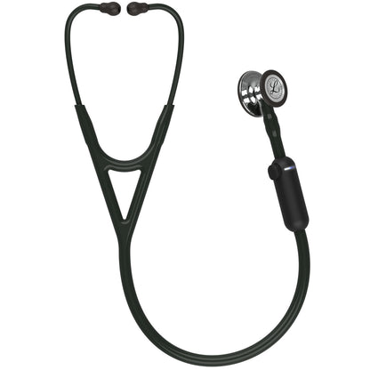 Estetoscopio Littmann CORE Digital, 8890, Tubo negro, Acabado tubo estandar, Campana espejo