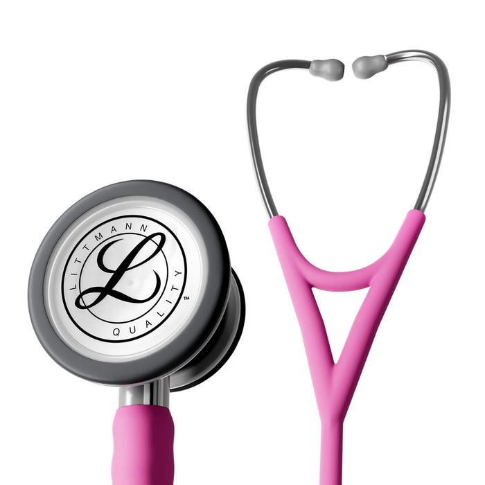 Estetoscopio Littmann Cardiology IV, 6159C, Tubo rosa, Acabado tubo satinado, Campana acero inoxidable