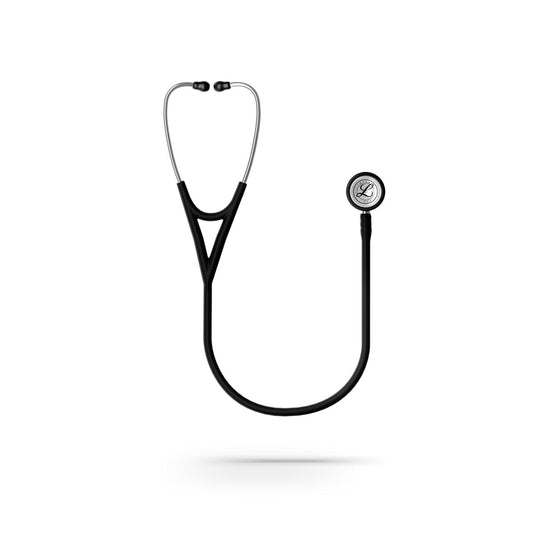 Littmann Cardiology IV Stethoscope, 6177C, Black Satin Tubing, Mirror Finish