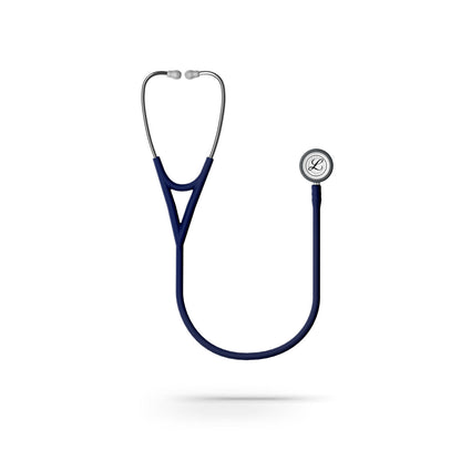 Estetoscopio Littmann Cardiology IV, 6187C, Tubo azul medianoche, Acabado tubo satinado, Campana acero inoxidable