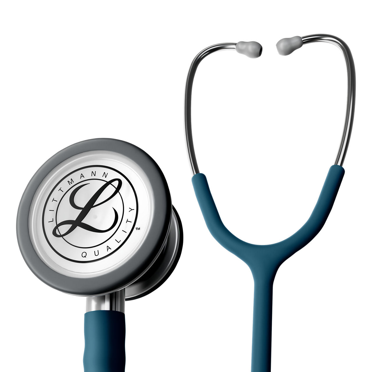 Estetoscopio Littmann Classic III, 5623C, Tubo azul caribe, Acabado tubo satinado, Campana acero inoxidable