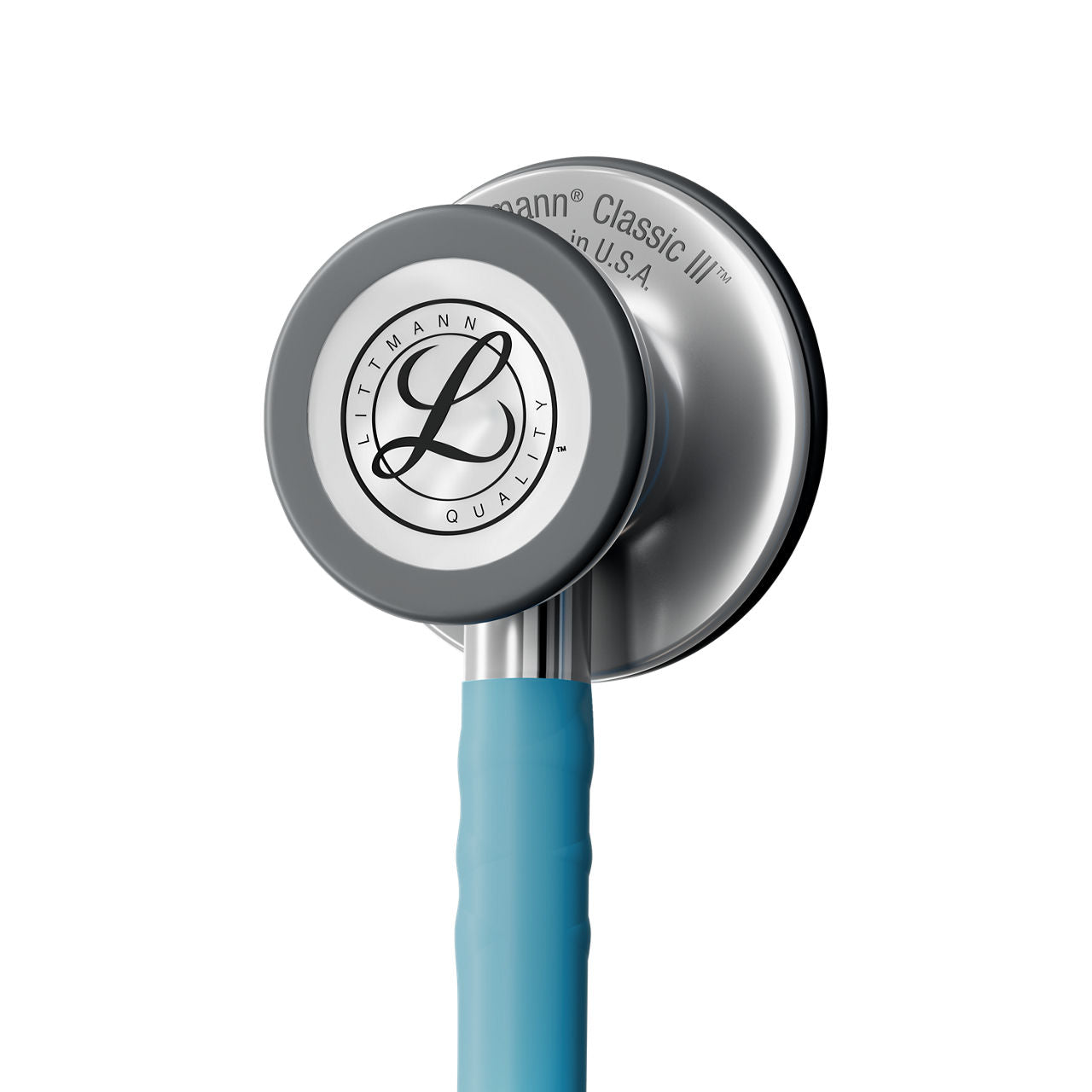 Estetoscopio Littmann Classic III, 5912C, Tubo azul marino, Acabado tubo satinado, Campana acero inoxidable